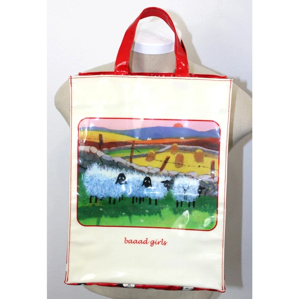 Thomas Joseph Vinyl Baad Girls Tote Bag